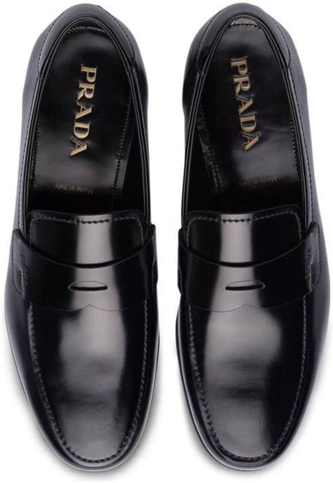 prada schoenen zwart lak|Herenschoenen van Prada .